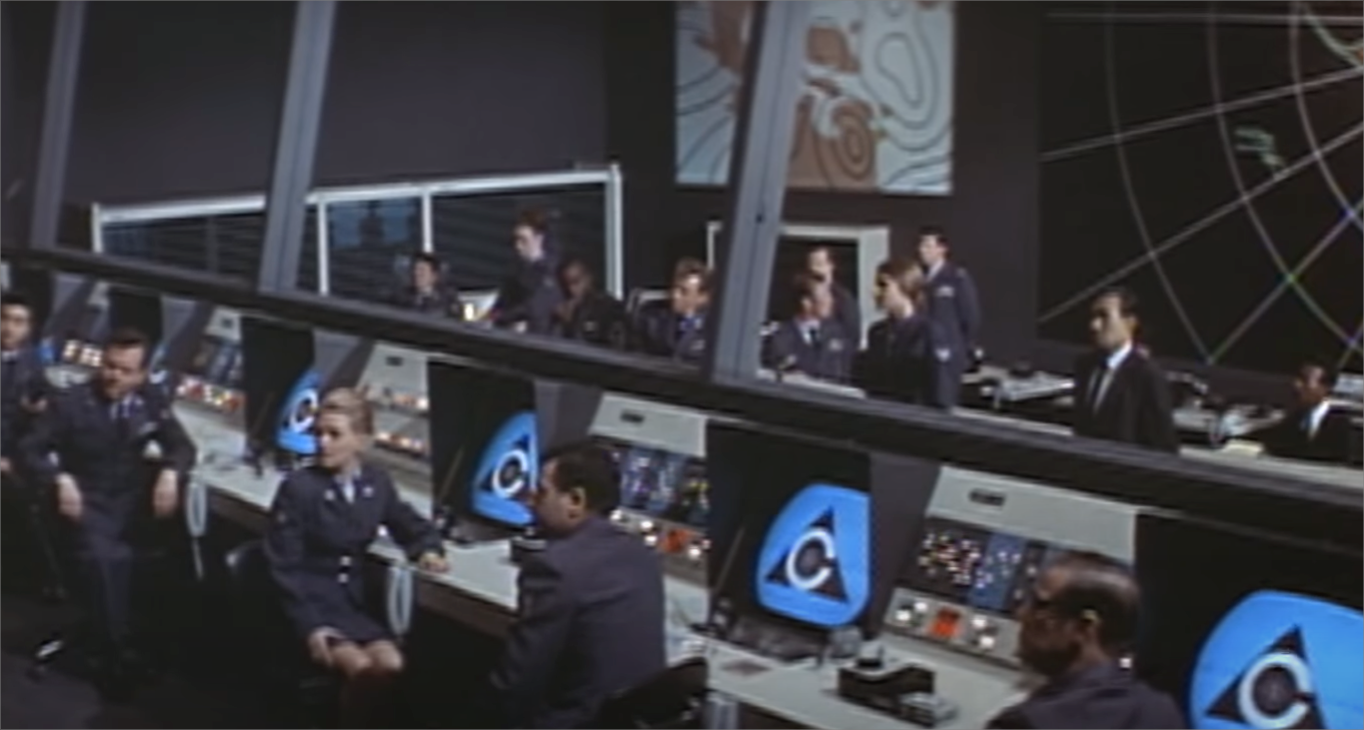 A still from Colossus: The Forbin Project (1971)