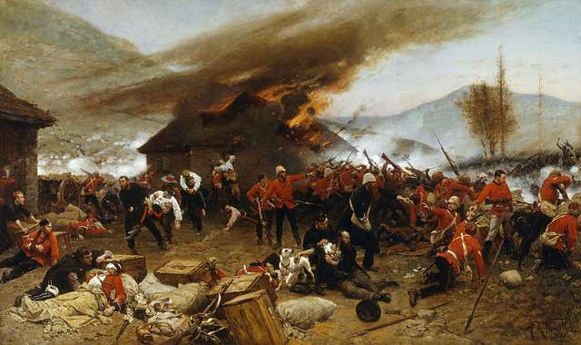 The Defence of Rorke's Drift, 1879, Alphonse de Neuville